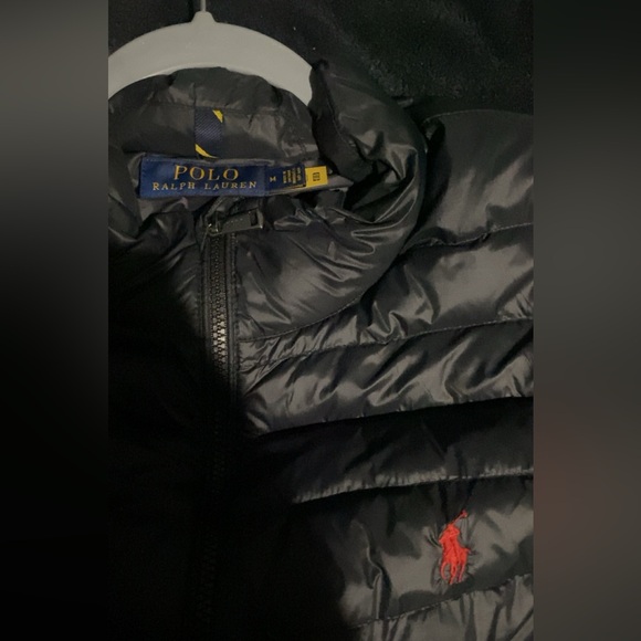 men's polo ralph lauren puffer vest black - Picture 2 of 3